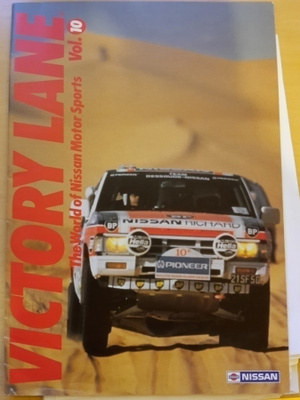Nissan Motorsports -esite, 1988