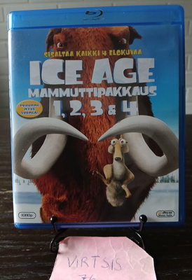 Ice age mammuttipakkaus blu-ray