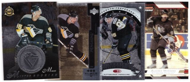 4 x ALEXEI MOROZOV Penguins ErikoisKortteja