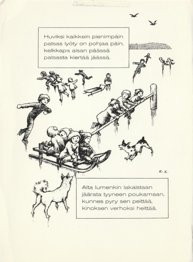 RUDOLF KOIVU - LAPSET LEIKKIVÄT JÄÄLLÄ - 1