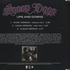 Snoop Dogg • Ups And Downs PROMO CD-Single - pikkukuva 2