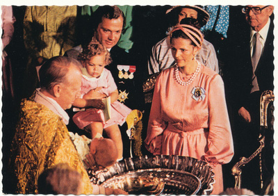 Ruotsin prinssin kastetilaisuus