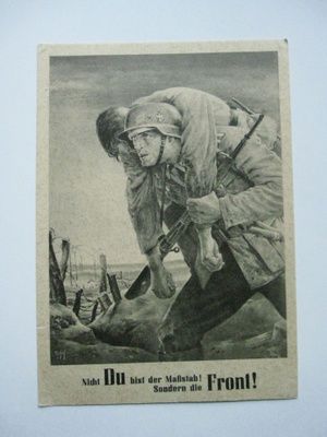 Natsi-Saksa NSDAP postikortti v.1943