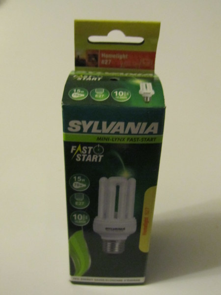 Energiansäästölamppu • Sylvania Mini Lynx Fast-Start 15W E27