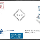 FDC 1963 Yleismerkki Lentokone 3 mk  LaPe 577 - pikkukuva 1