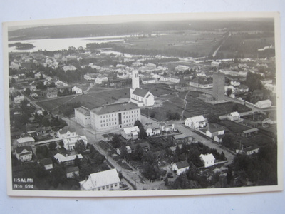 VANHA Postikortti Iisalmi 1930-l Karhumäki