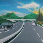 Kraftwerk – Autobahn, Blue Translucent + booklet - pikkukuva 3