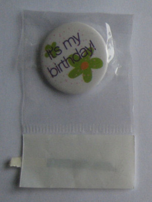 It`s my birthday - Rintamerkki **UUSI**