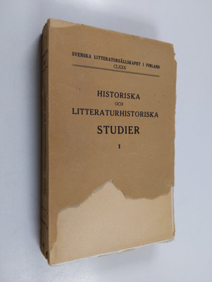 Historiska och litteraturhistoriska studier 1