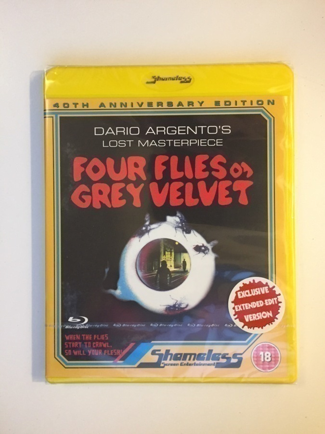 Neljä kärpästä harmaalla sametilla (Blu-ray) Shameless (UUSI