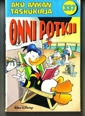 Aku Ankan taskukirja 337 Onni potkii
