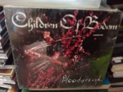 CD + DVD Children of bodom  : Bloodrunk ( UUSI ) SIS POSTIKU