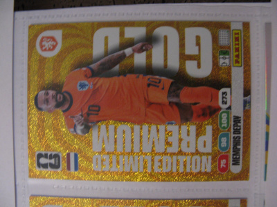 Panini Adrenalyn XL WC 2026 PREMIUM Limited GOLD Depay