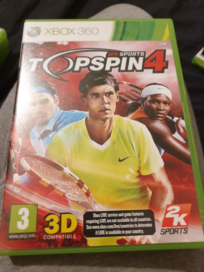 Xbox360: Top Spin 4