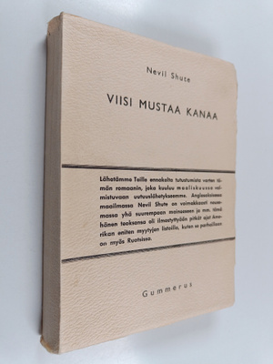 Nevil Shute : Viisi mustaa kanaa (ennakkokappale)