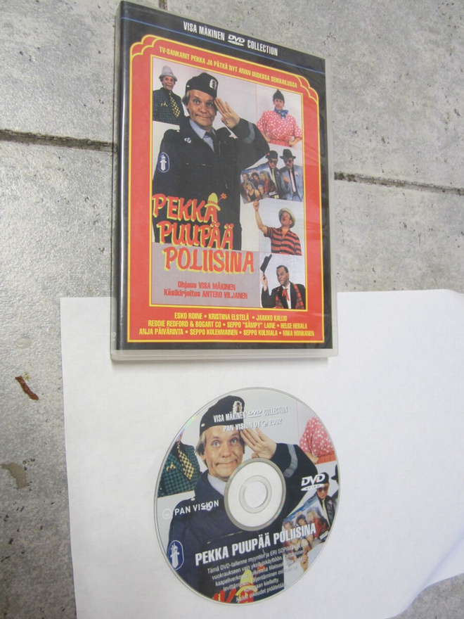 PEKKA PUUPÄÄ POLIISINA - DVD