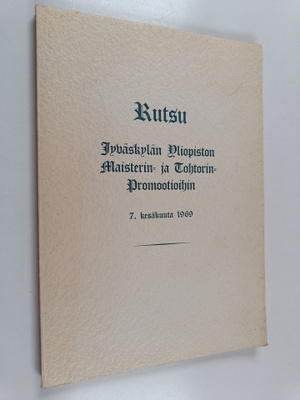 Kutsu Jyväskylän Yliopiston maisterin- ja tohtorinpromoot...