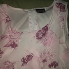 Permoda-juhlamekko 2-kertainen kukkakuosi liila/pinkki 38/42 - pikkukuva 2