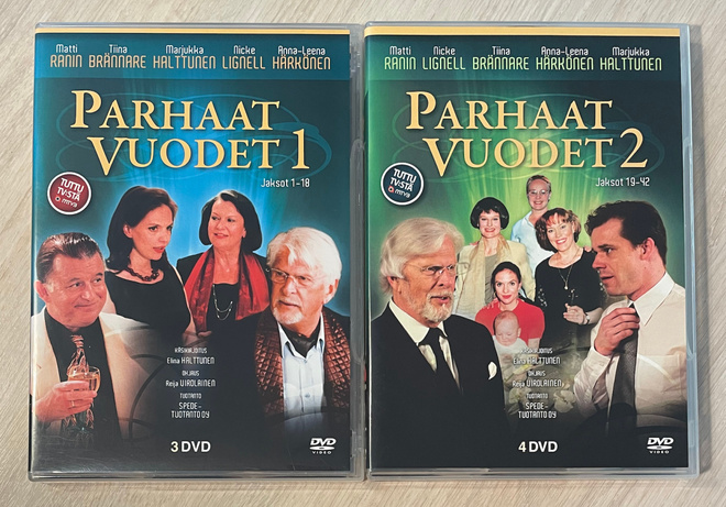 Parhaat vuodet (2000-2002) koko tv-sarja (7DVD)