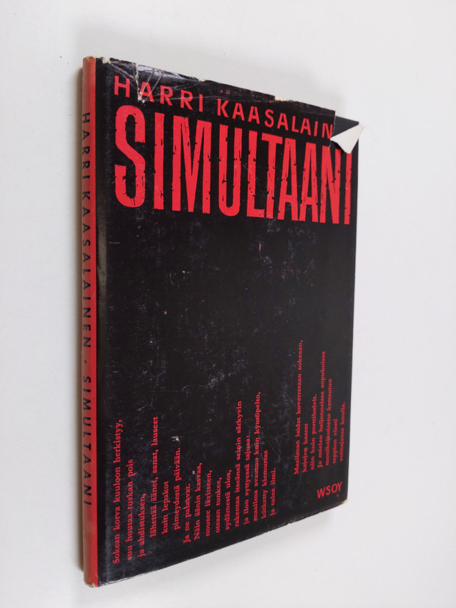 Harri Kaasalainen : Simultaani : runoja