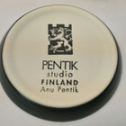Anu Pentik Studio Käpy lautanen Suomileijona logolla - pikkukuva 3
