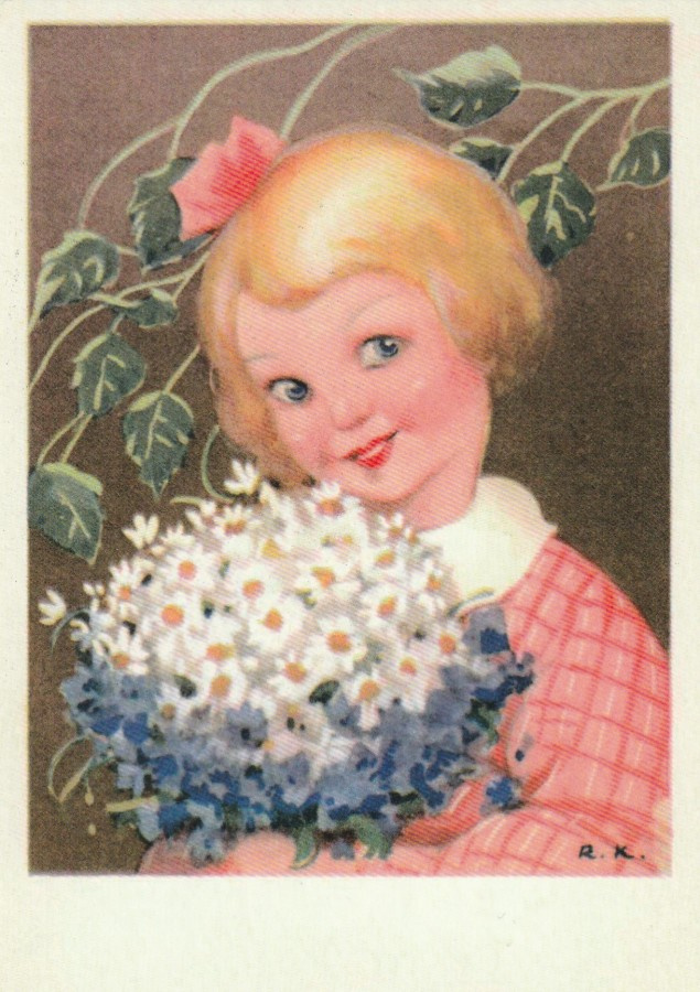 RUDOLF KOIVU - TYTTÖ KUKKIA SYLISSÄ - 2
