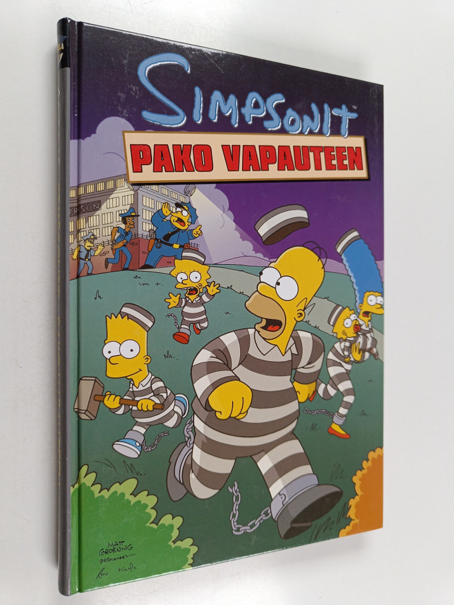 Matt Groening : Simpsonit : pako vapauteen