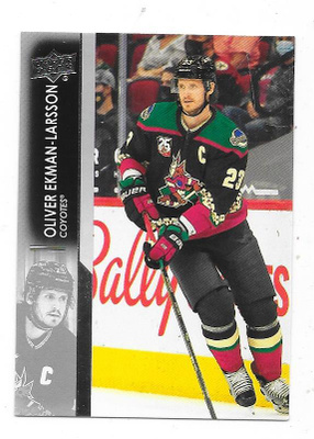 2021-22 Upper Deck #9 Oliver Ekman-Larsson , Arizona Coyotes