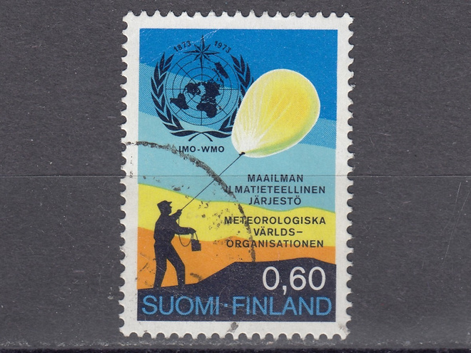 1973 Lape 727 Maailman ilmatieteellinen järjestö WMO 100 v.
