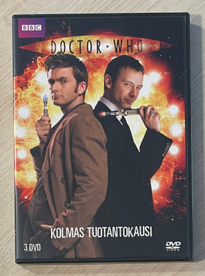 DOCTOR WHO: Kausi 3 (2007) BBC:n kulttisarja (3DVD) *UUSI*