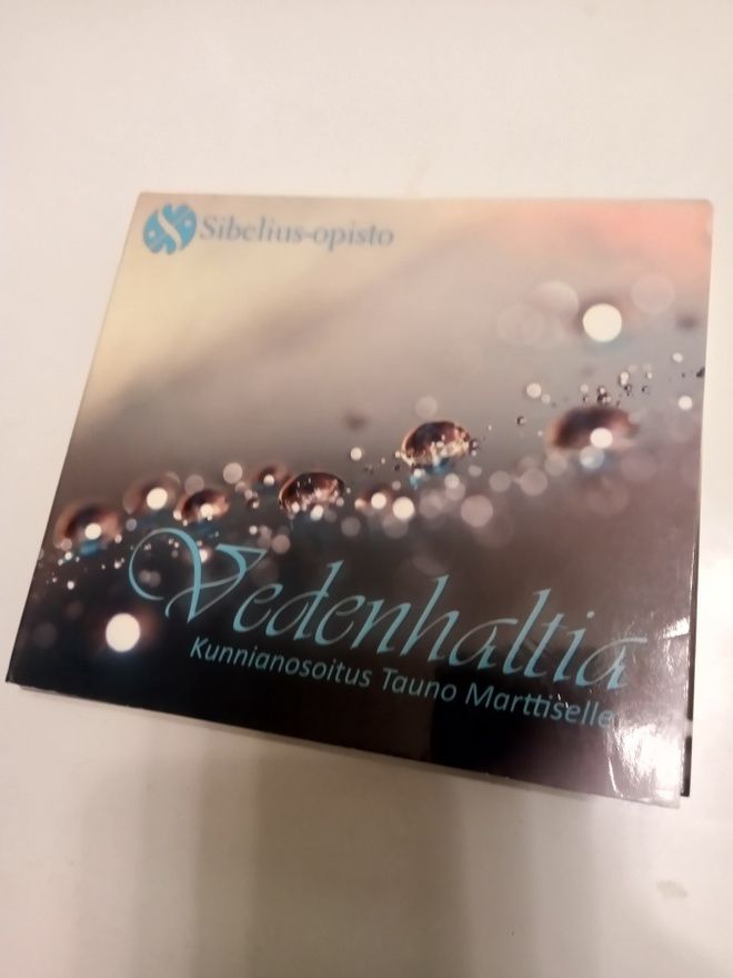 2CD Sibelius-opisto - Vedenhaltia ( Sis.postikulut )