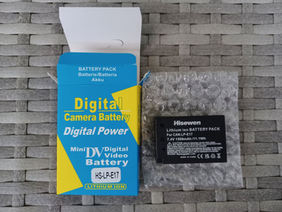 LP-E17 1500mAh akku Canon-kameraan - UUSI -
