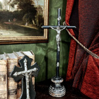 Harvinainen 1800-luvun Memento mori ? pöytäkrusifiksi, Ransk - pikkukuva 5