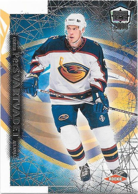 1999-00 Pacific Dynagon Ice #19 Per Svartvadet Atlanta RC