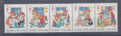 1985 TUB joulumerkkirivilö