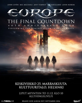 Europe Kulttuuritalo 25.11.2026 permantolippu