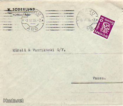 FIRMAKUORI TURKU W. SÖDERLUND