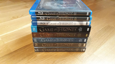 Game of thrones Kaudet 1-8 Koko Sarja Blu-ray Nordic