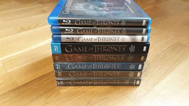 Game of thrones Kaudet 1-8 Koko Sarja Blu-ray Nordic