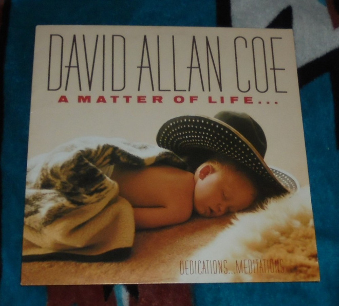 DAVID ALLAN COE ~ A Matter Of Life And Death ~ LP