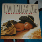 DAVID ALLAN COE ~ A Matter Of Life And Death ~ LP - pikkukuva 1