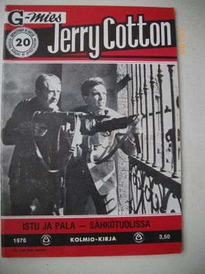 Jerry Cotton 20/1976: Istu ja pala - sähkötuolissa (21.5)