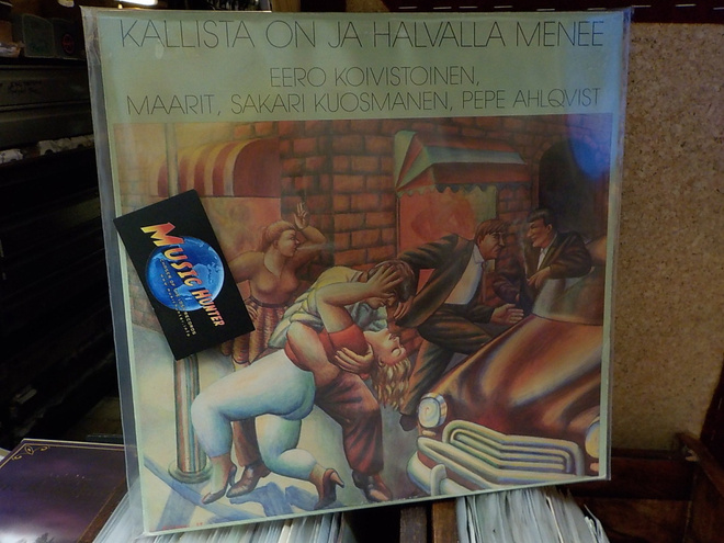 V/A - KALLISTA ON JA HALVALLA MENEE EX/EX- LP