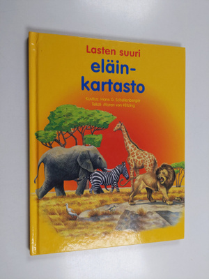 Lasten suuri eläinkartasto