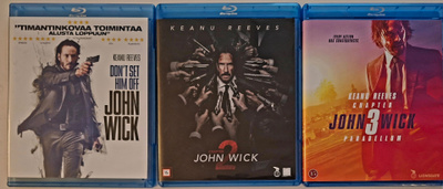 JOHN WICK 1-3 BLU-RAY