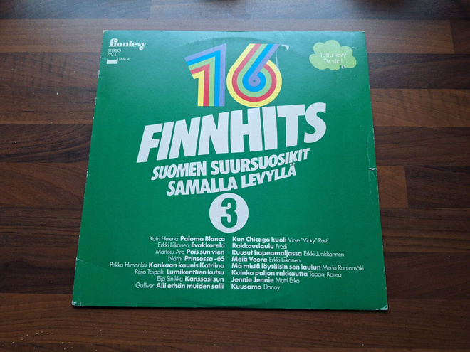 FINNHITS 3 Tapani Kansa, Gulliver ym.  . LP 