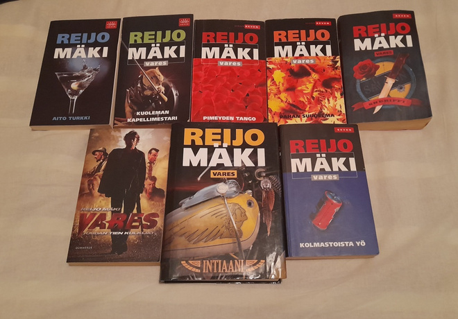 8kpl vares kirja/pokkari