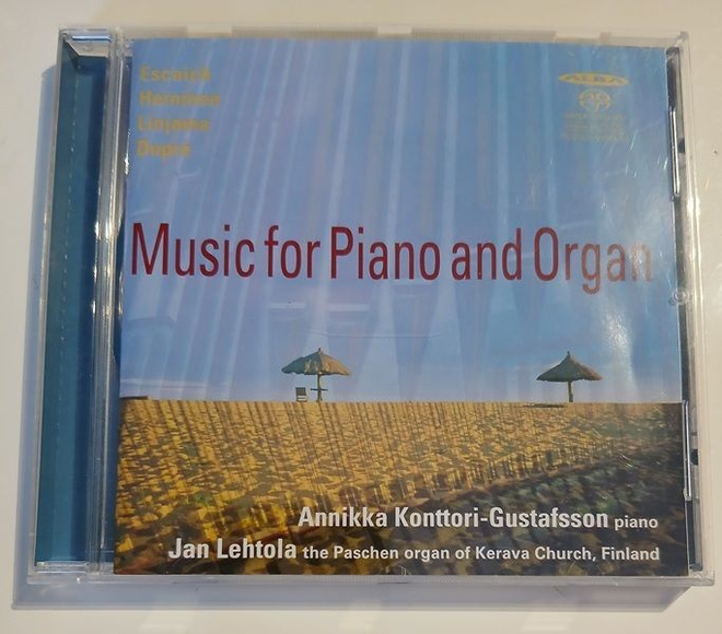CD Music for Piano and Organ