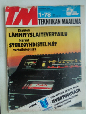 Tekniikan Maailma Nro 1/1978 (30.8)