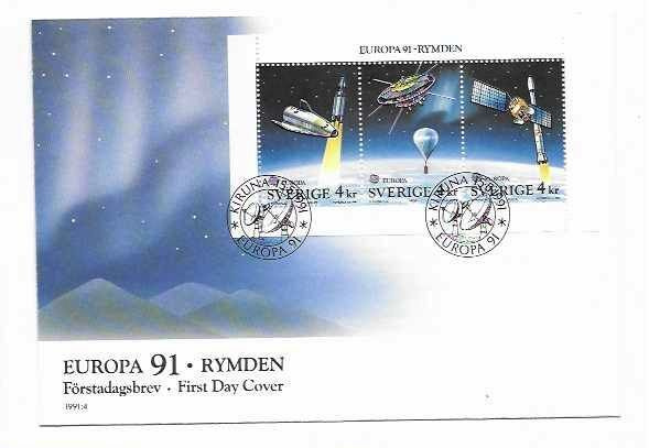 RUOTSI Mi 1663-5 sarja LUETT. 3€ FDC 3€